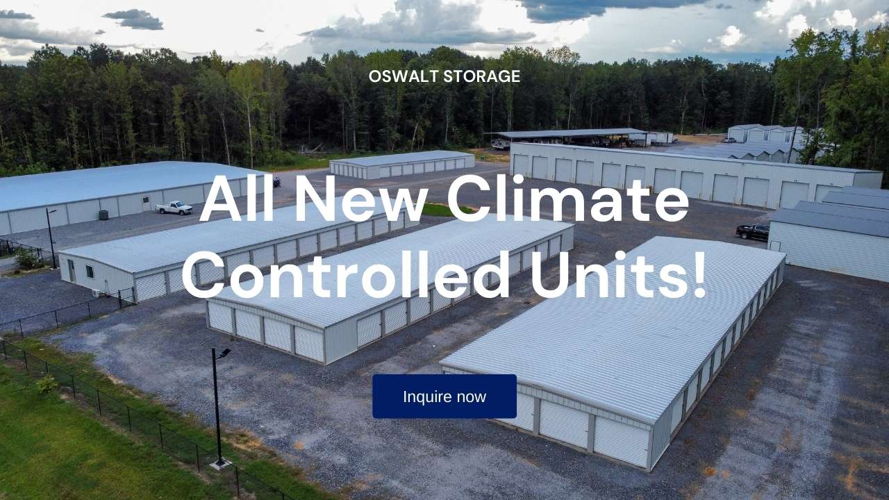 Climate Controlled Units Announcement
